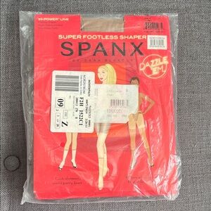SPANX Super Footless Shaper in NUDE size B/M. New with tags